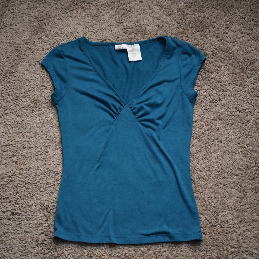 No Boundaries Blue Shirt Juniors Size Small